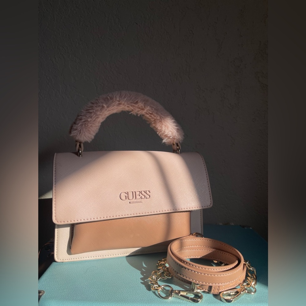 Guess Baby Pink Handbag
